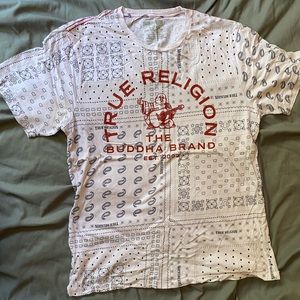 Mens True Religion Bandana T-Shirt!